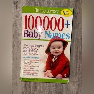 100000+ Baby Names Book